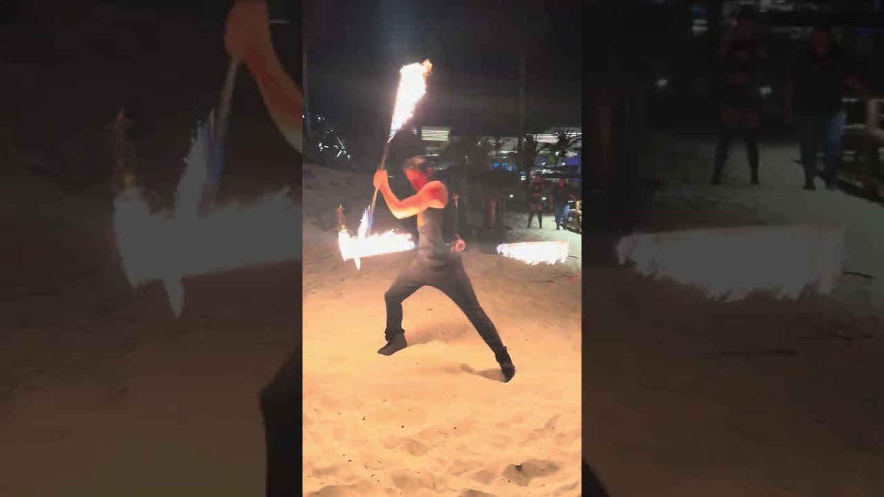 Fire Dancers in Cancún (2026)