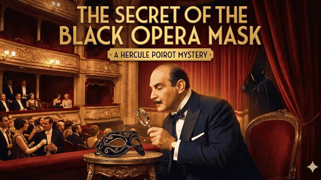 The Secret of the Black Opera Mask | A Hercule Poirot Mystery