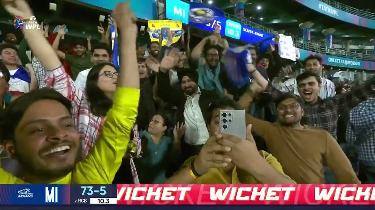 RCB vs MI  ...........ELLYSE PERRY 6 wicket