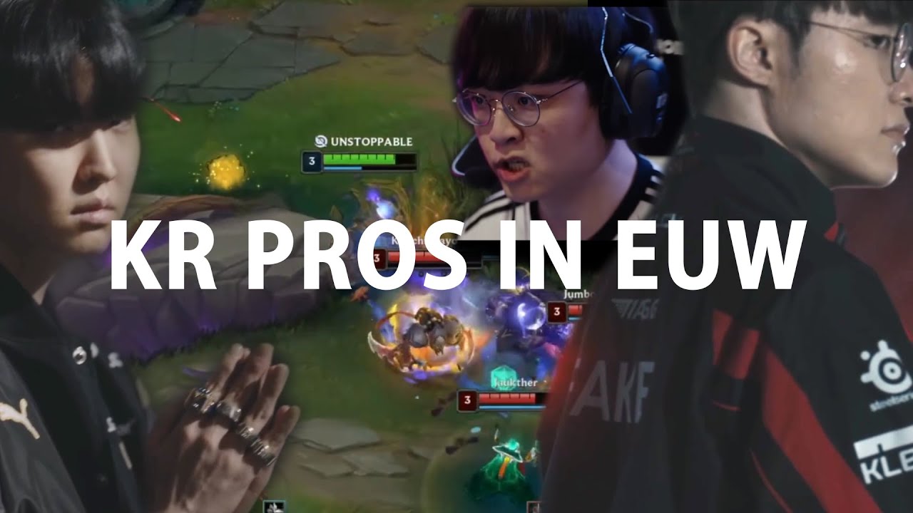 T1 Zeus (Gragas) Master - KR Pros in EUW SoloQ