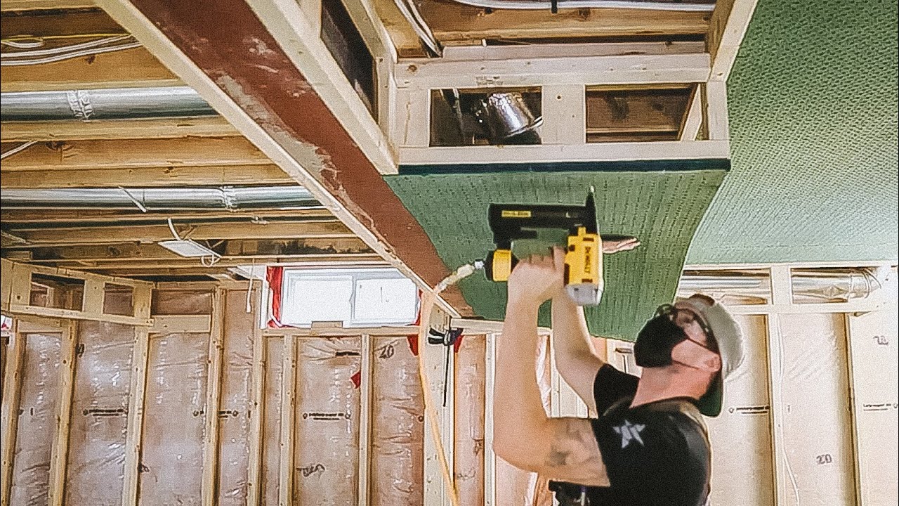 An EASY Way to Soundproof Your Basement
