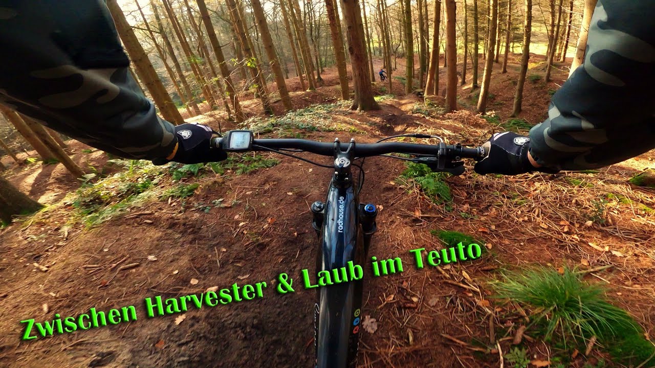 Zwischen Harvester und Laub - MTB Trails Bielefeld / Teuto