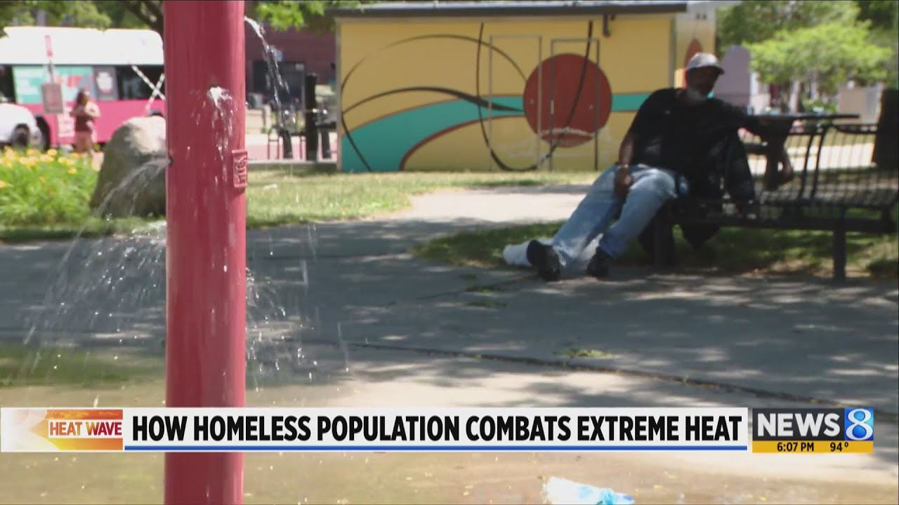 Some homeless prefer the shade over cooling centers