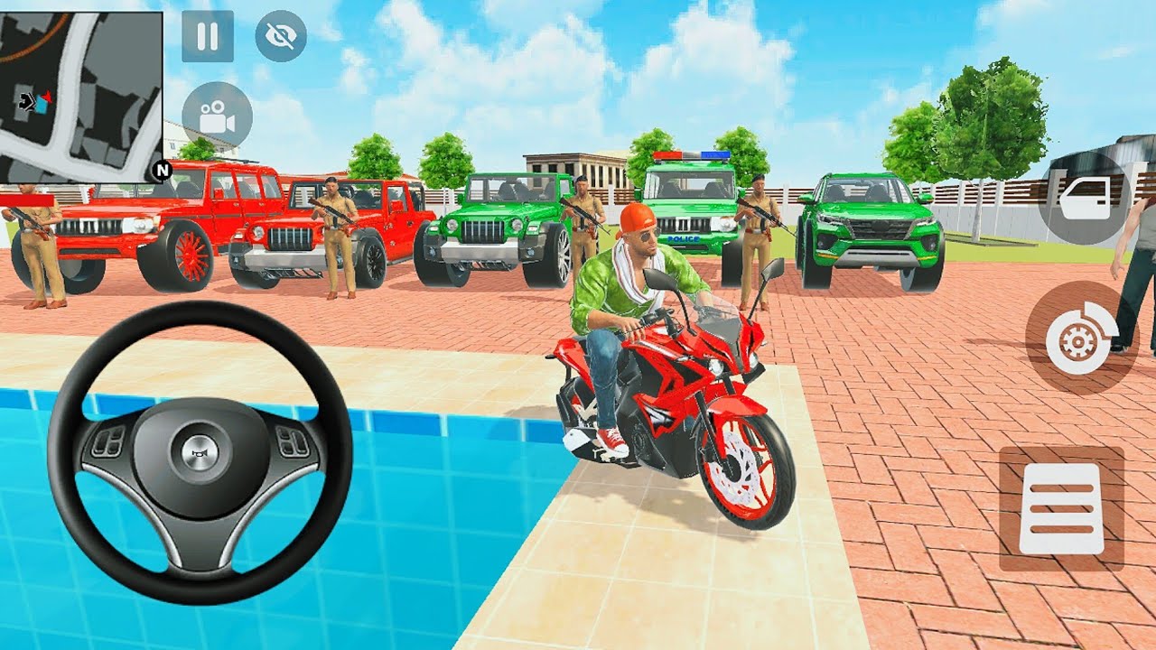 Modified Mahindra Thar Car Games😍: Indian Cars (Gadi Wala Game) - 🎯 Car Game Android Gameplay 2026 🎮