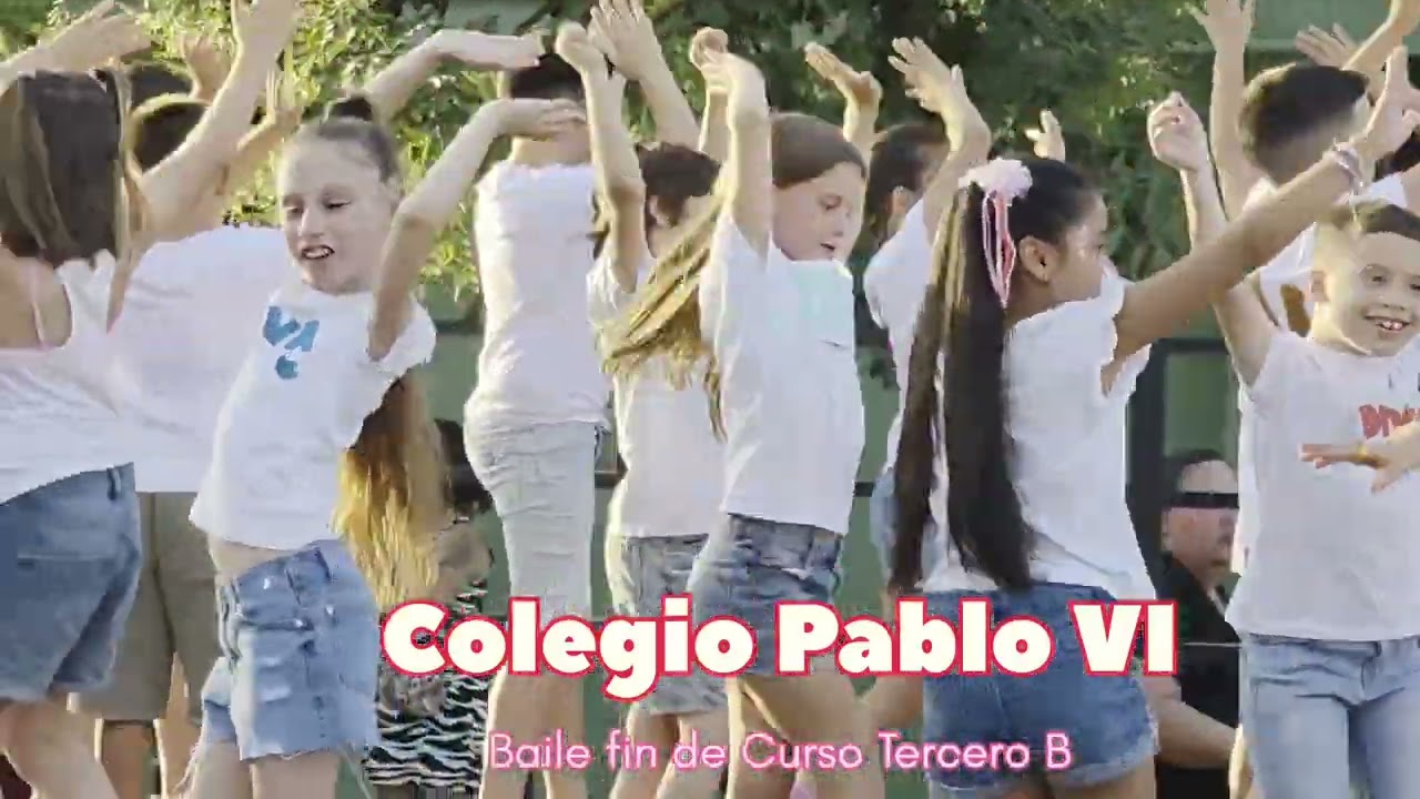 Fin de Curso Tercero B Colegio Pablo VI ,Sevilla España