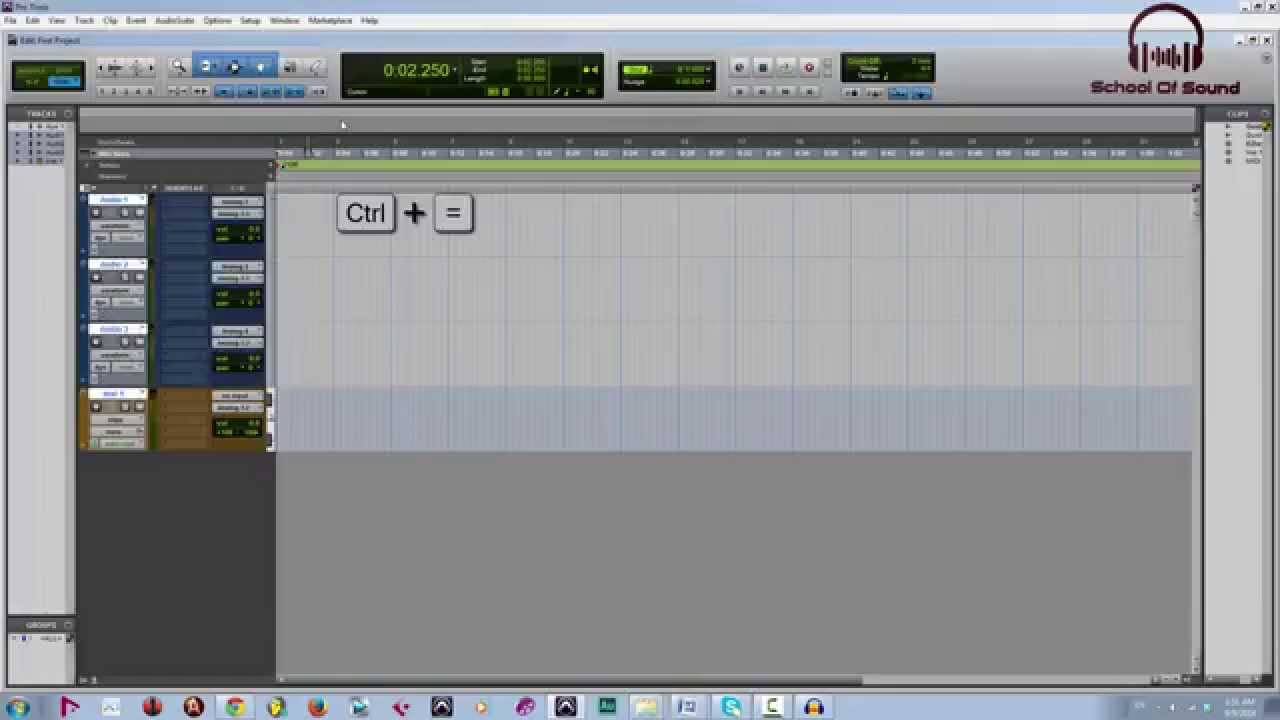 كيف تسجل على برنامج البروتولز || Protools 10