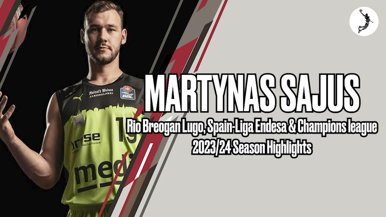 Martynas Sajus #19 highlights. 2023/24 season