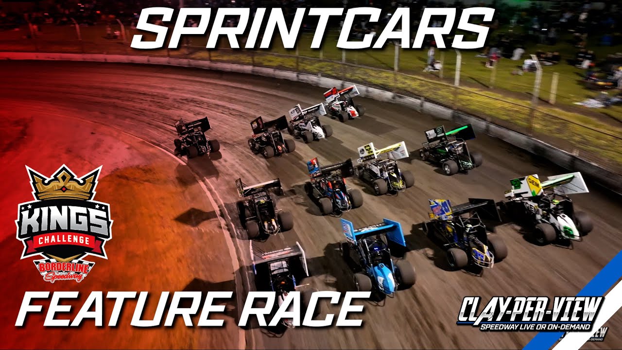 Sprintcars | Kings Challenge 2025 — Borderline — 23 января 2025 г. | Clay-Per-View