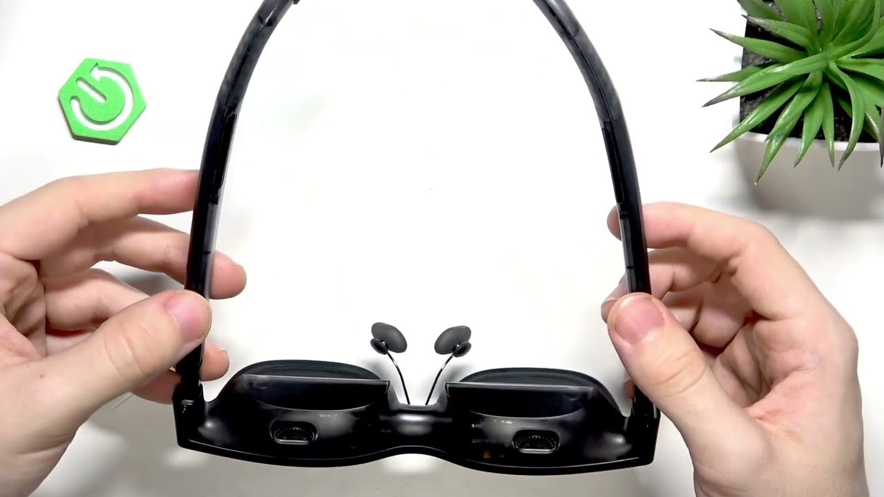 VITURE XR Luma Pro — 如何调整镜腿倾斜角度