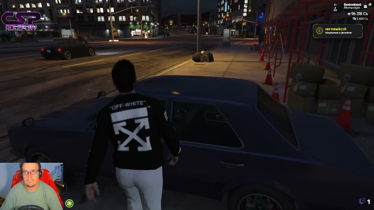 GTA V RP Csudapest fut&aacute;r  munka