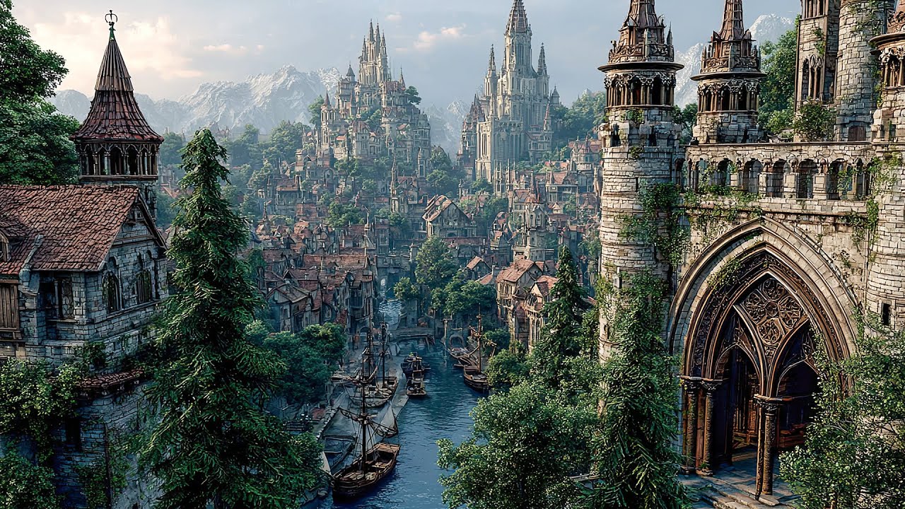 Medieval Kingdom Music &ndash; Peaceful Medieval Music in a Royal Fantasy City