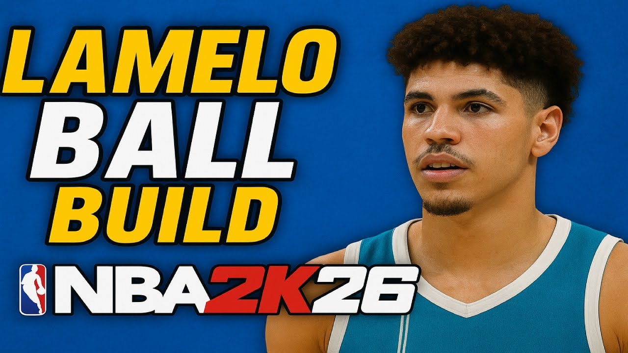 THIS LAMELO BALL BUILD IS THE PERFECT PG! NBA 2K26 BUILD