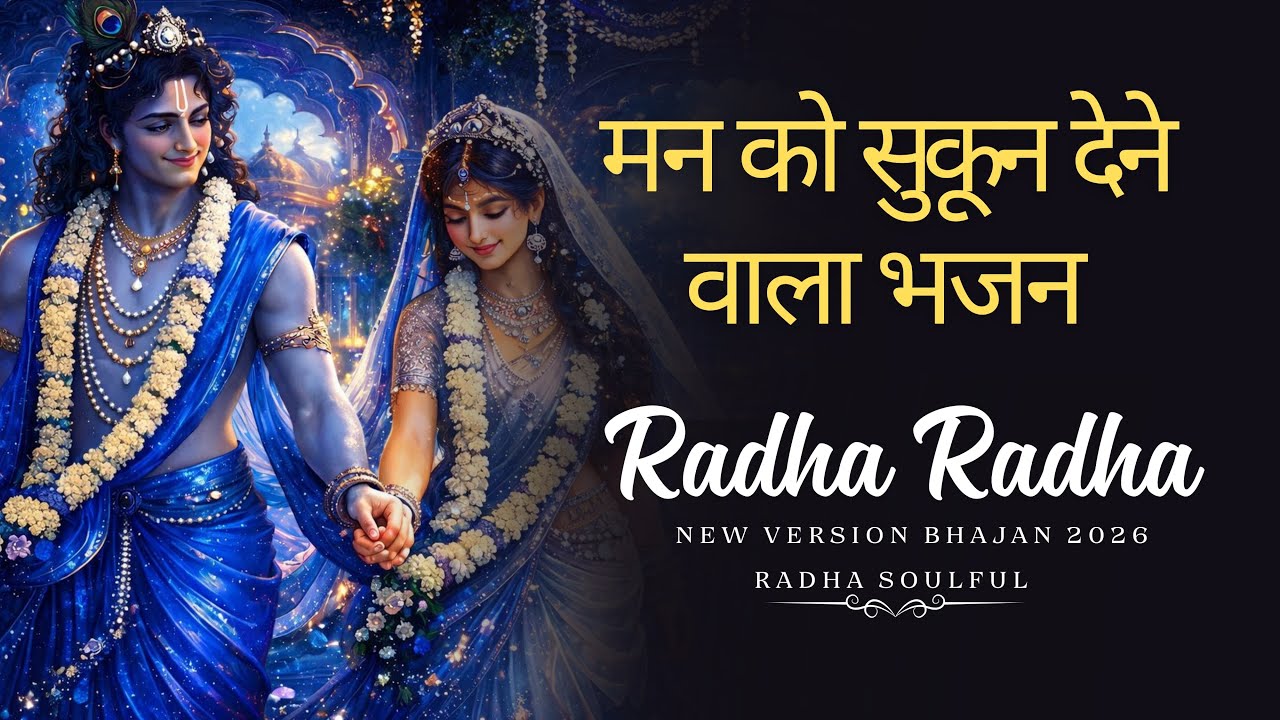 🌼 Soulful Radha Radha Bhajans 2026 | Divine Nonstop Krishna Bhakti Songs | Peacful Bhajan
