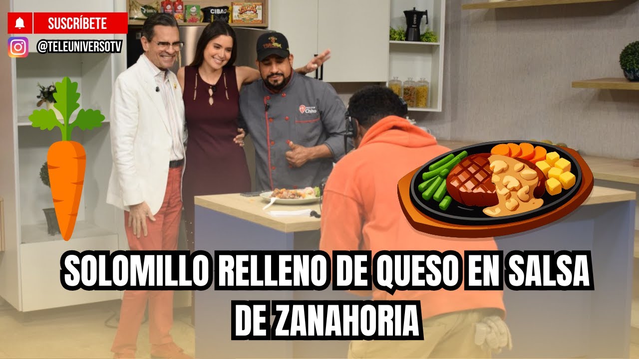 SOLOMILLO RELLENO DE QUESO EN SALSA DE ZANAHORIA