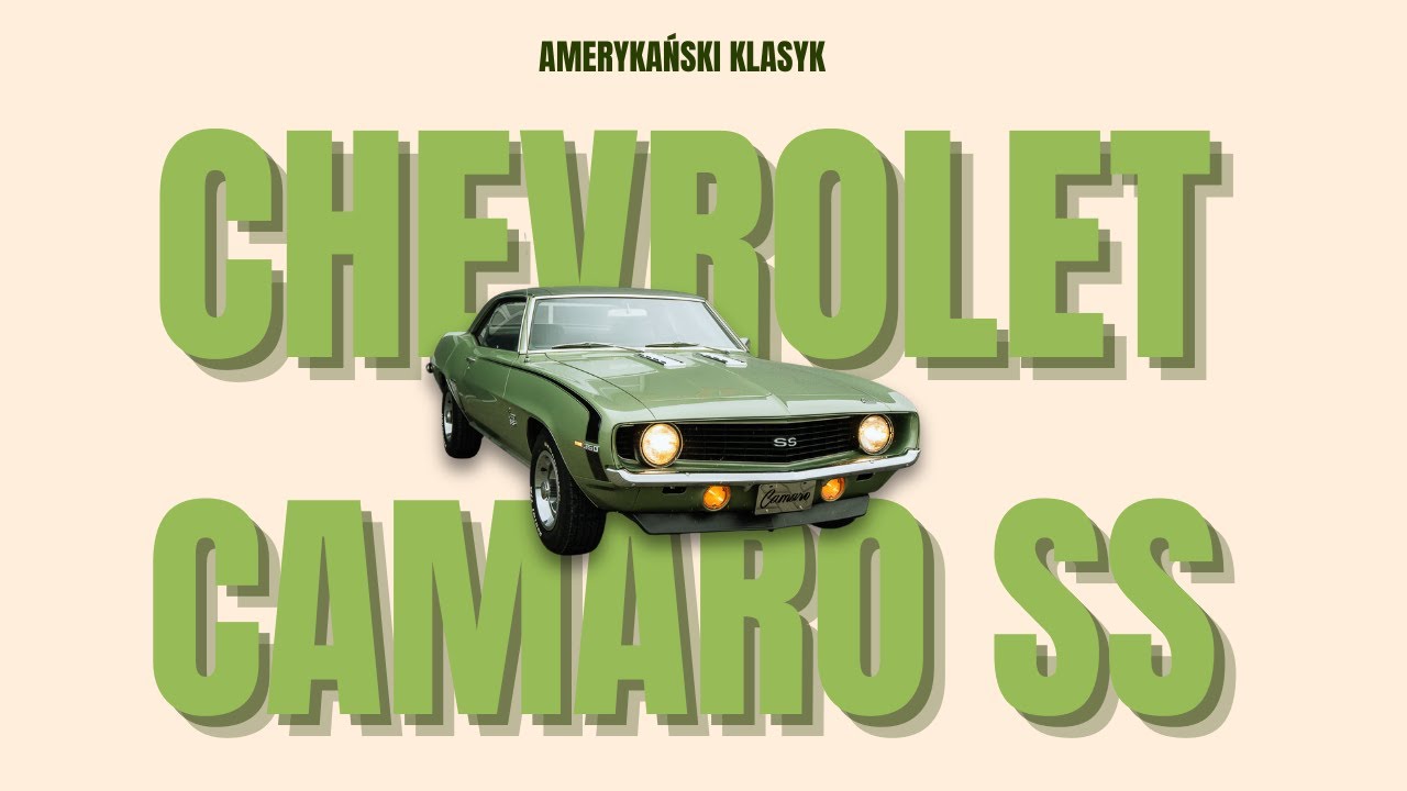 Chevrolet Camaro SS - Klasyk w pięknym kolorze!