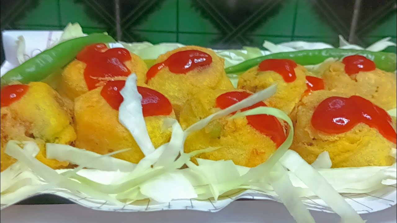Hare matar or aalu mix especial bonda banaye is style me @Binita_kitchen_14285 #homecuisine #recipe 