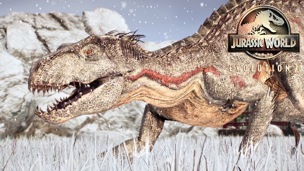 Dinosaurs in the SNOW - Jurassic World Evolution 2 [4K]