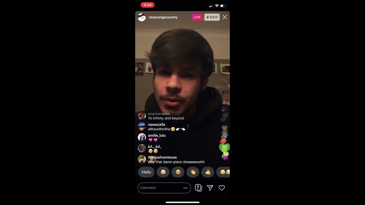 Rex Orange County (Instagram Live Concert) 20.3.19