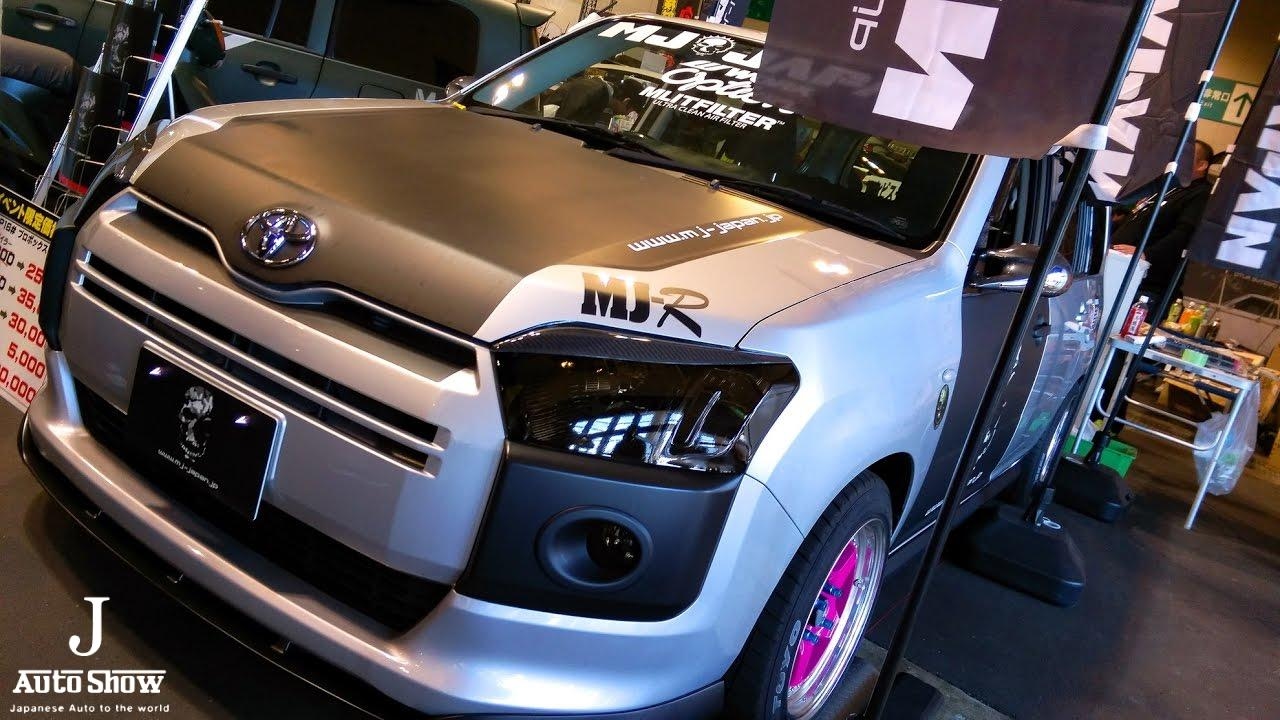 (HD)MJ JAPAN TOYOTA PROBOX NCP16 bodykit トヨタ・プロボックスカスタム・エアロ - 名古屋オートトレンド2017