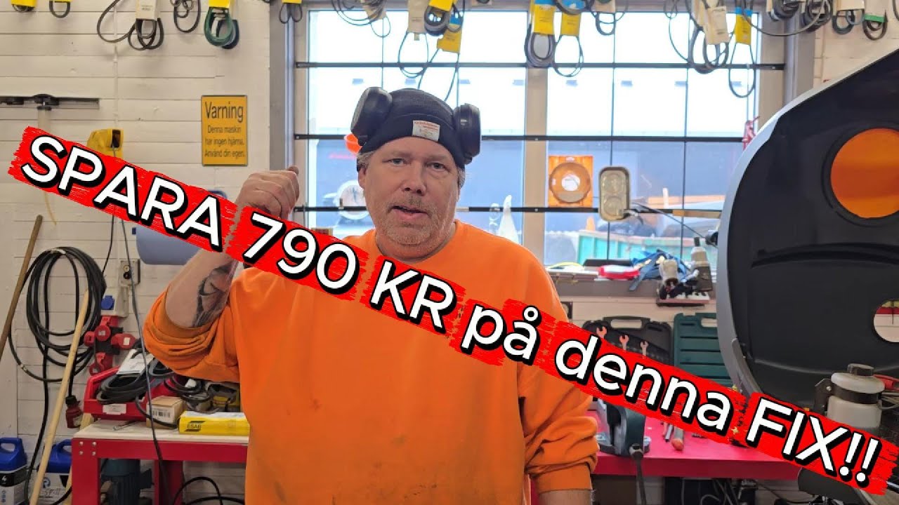 SPARA  790 Kr På denna Fix! 80 Tals klippo startar ej!