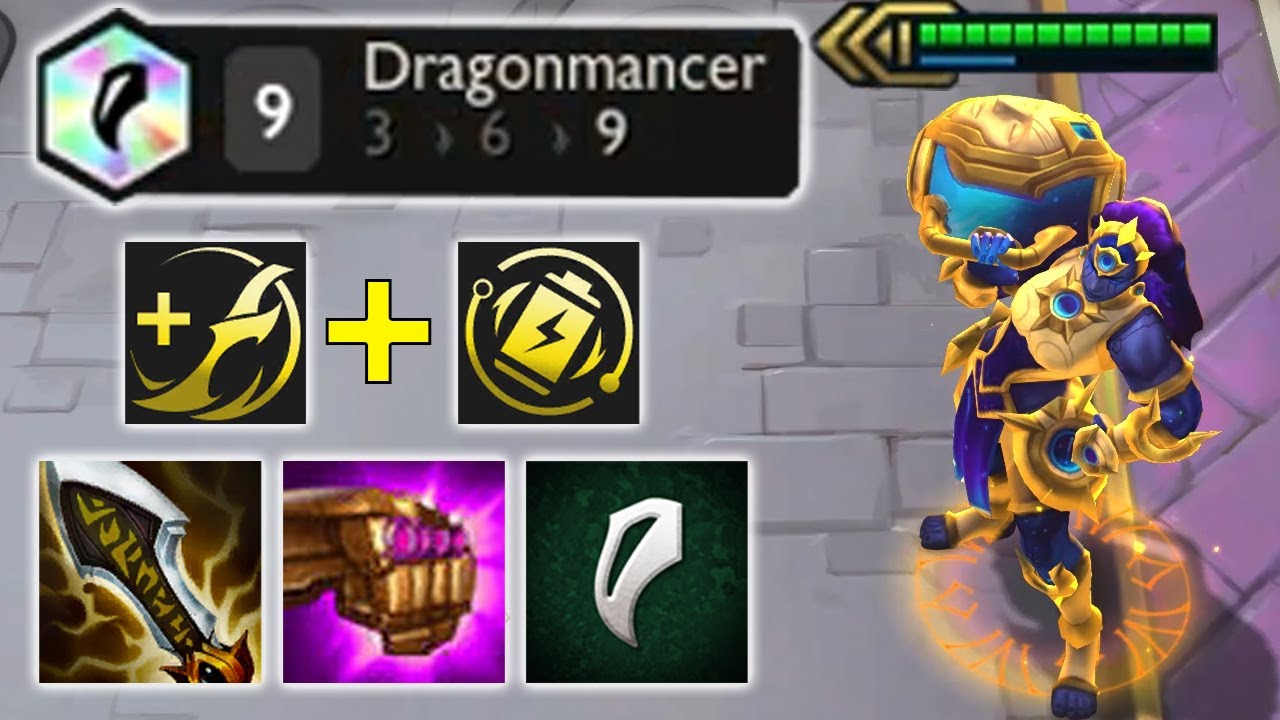 Welcome to Slap Show! | 9 Dragonmancer Illaoi 3⭐ | TFT Set 7
