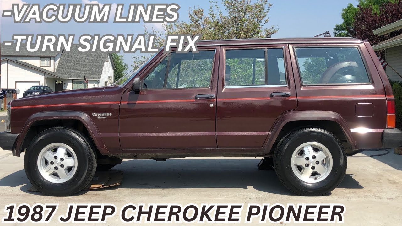 Jeep Cherokee Vacuum Lines, And Turn Signal Fix