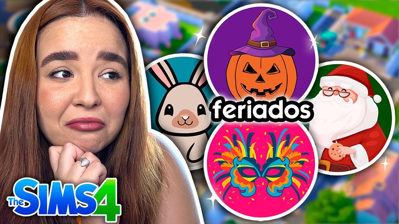 Construí 12 MINI CASAS no The Sims 4 para Cada FERIADO do Ano 🏡