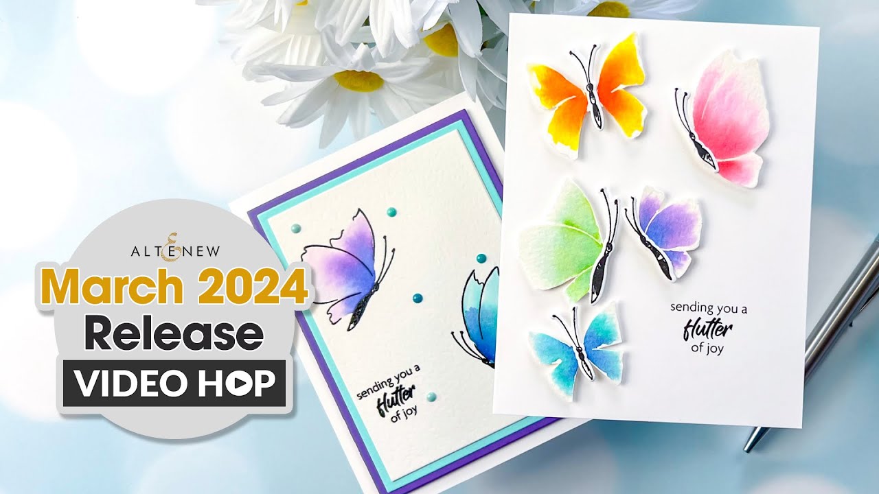 My Secret to Beautifully Blended Watercolor! [Altenew Video Hop + Giveaway]
