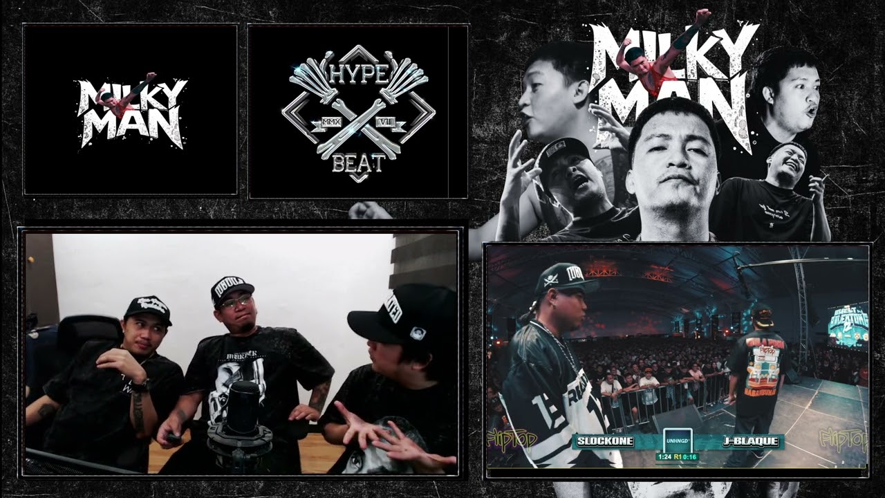 JONAS MILKY MAN x POISON13 x K-RAM : SLOCK ONE VS JBLAQUE ( VIDEO REACTION )