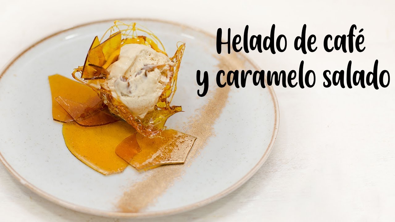 HELADO DE  CAFÉ Y CARAMELO SALADO