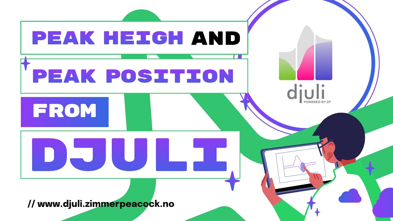 Peak height and peak position from Djuli