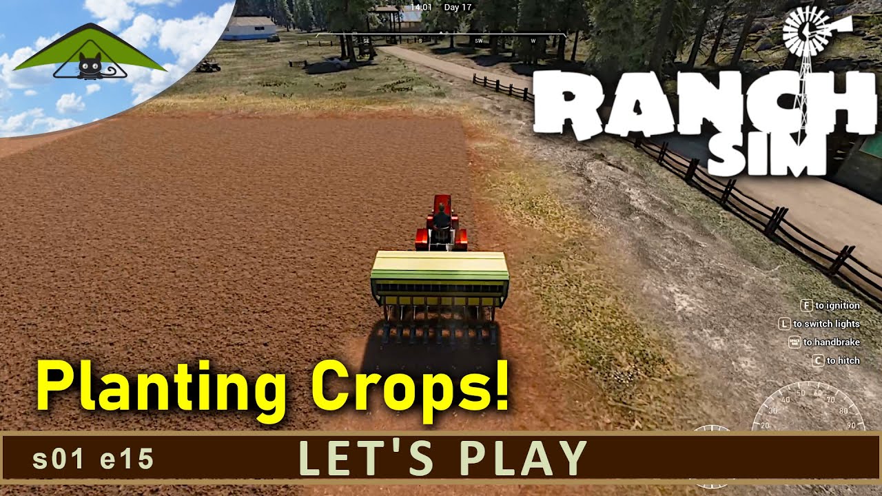 Planting Crops! 🌱🌱🌱  | Let's Play Ranch Simulator s01 e15