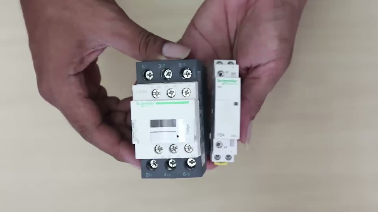 Kontaktor maghnet listrik Single Phase ICT Schneider