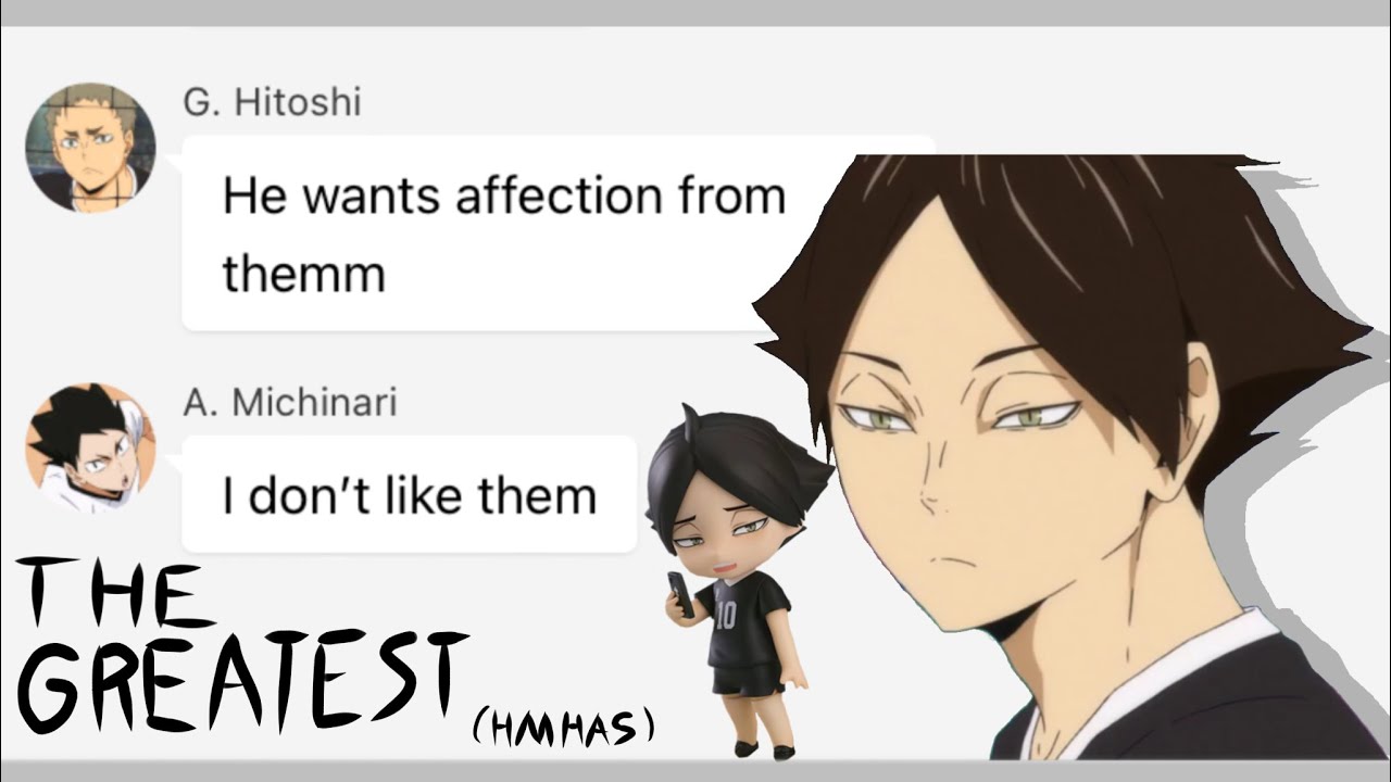 THE GREATEST (HMHAS) (Haikyuu Texts) (Suna Angst)