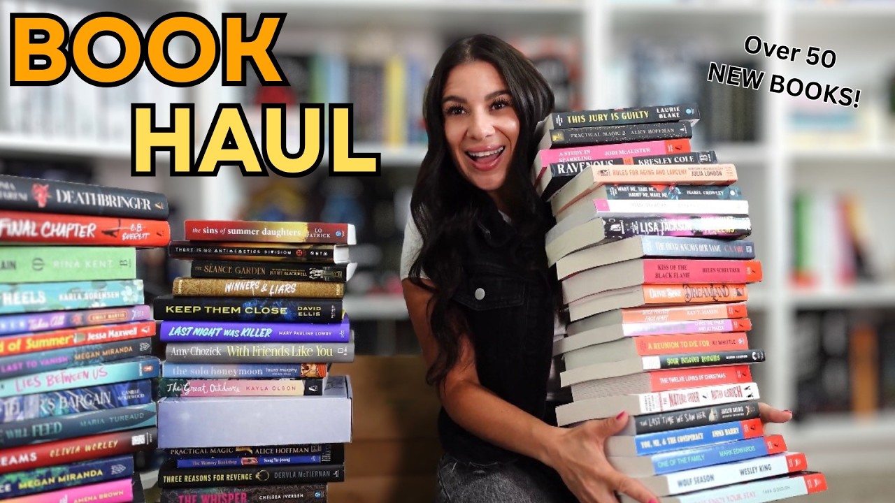 Разбираю более 50 новых книг!
