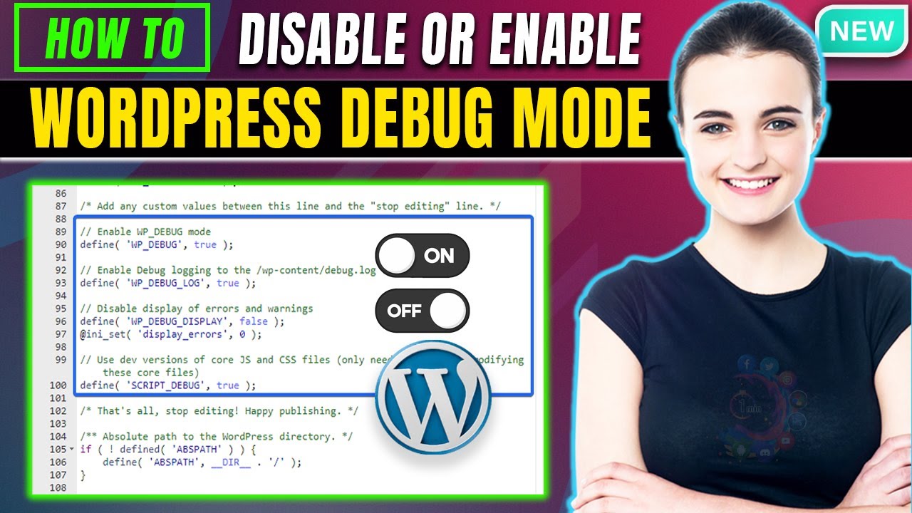 How To Disable or enable WordPress Debug Mode 2026