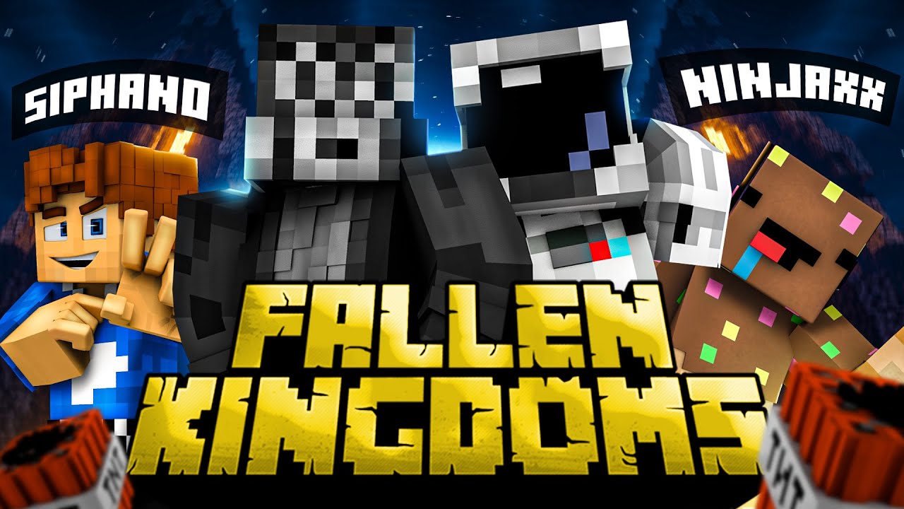 FALLEN KINGDOMS vs 4 YOUTUBERS (ft. @FuzeIII)