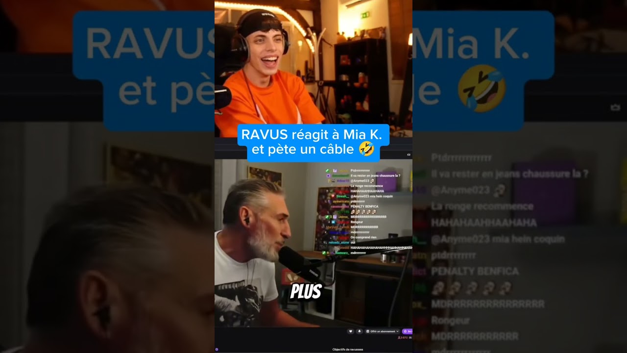 Ravus p&egrave;te un c&acirc;ble au sujet de Mia 😭 et faire rire #anyme #ravus @AnymeTV