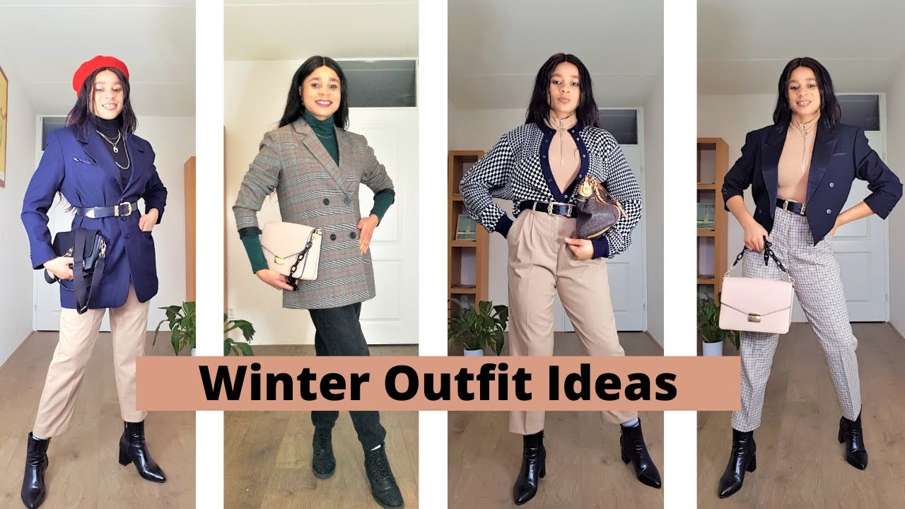 CASUAL WINTER OUTFITS 🤍 | winter fashion lookbook 2021