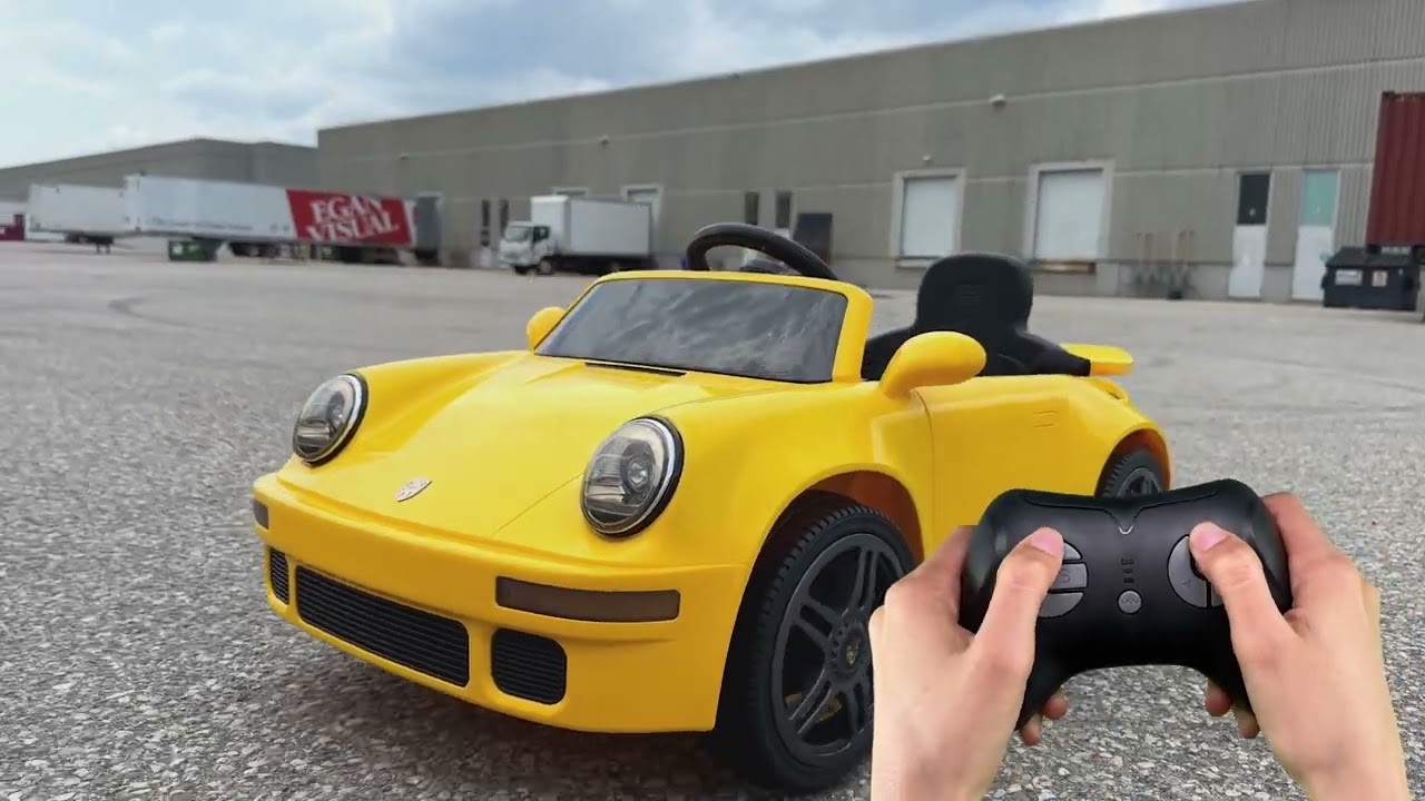 Licensed Porsche RUF 911 Ride-On Car