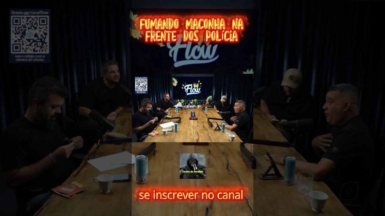 Fumando na Cara da Pol&iacute;cia