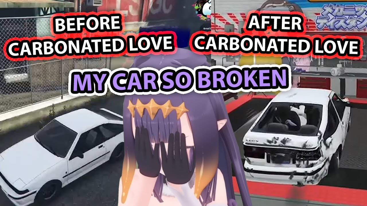 Ina destroys her car after playing Carbonated love