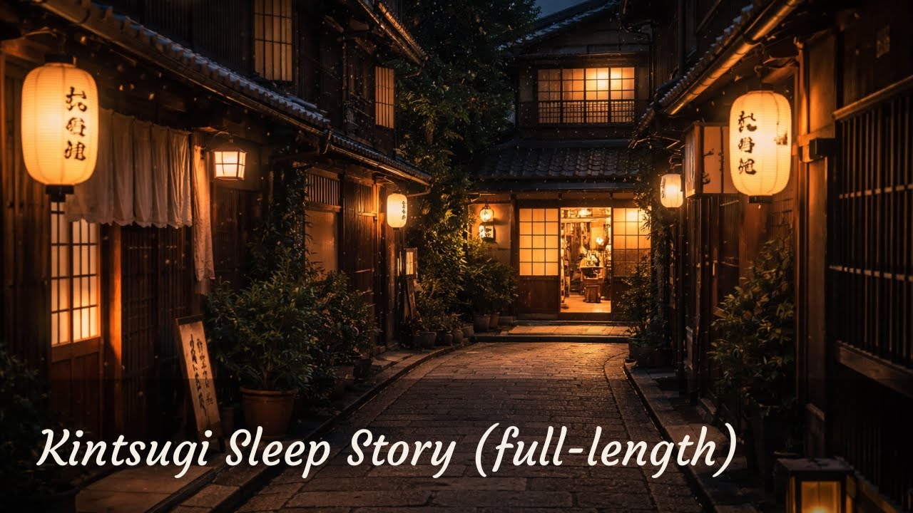 Kintsugi: Repairing with Gold | A Calming Sleep Story for Deep Rest