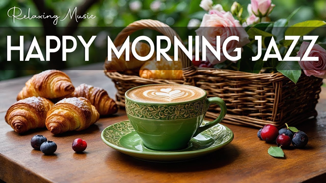 Happy Morning Jazz 🎶 January Bossa Nova Instrumental and Relaxing Jazz Cafe Music for Studying.