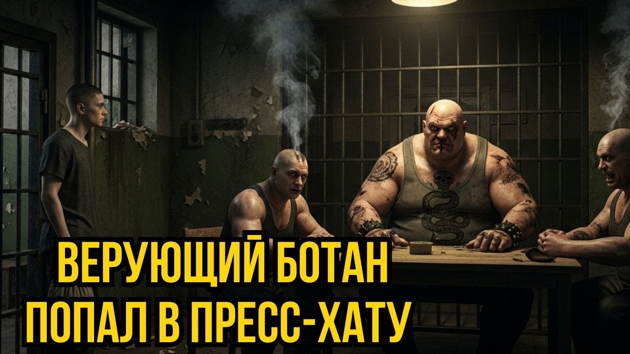 ЗЭКИ СОРВАЛИ КРЕСТ С НОВОГО АРЕСТАНТА  ТО, ЧТО СЛУЧИЛОСЬ НОЧЬЮ, ЗАСТАВИЛО ПОСЕДЕТЬ ДАЖЕ ОХРАНУ!
