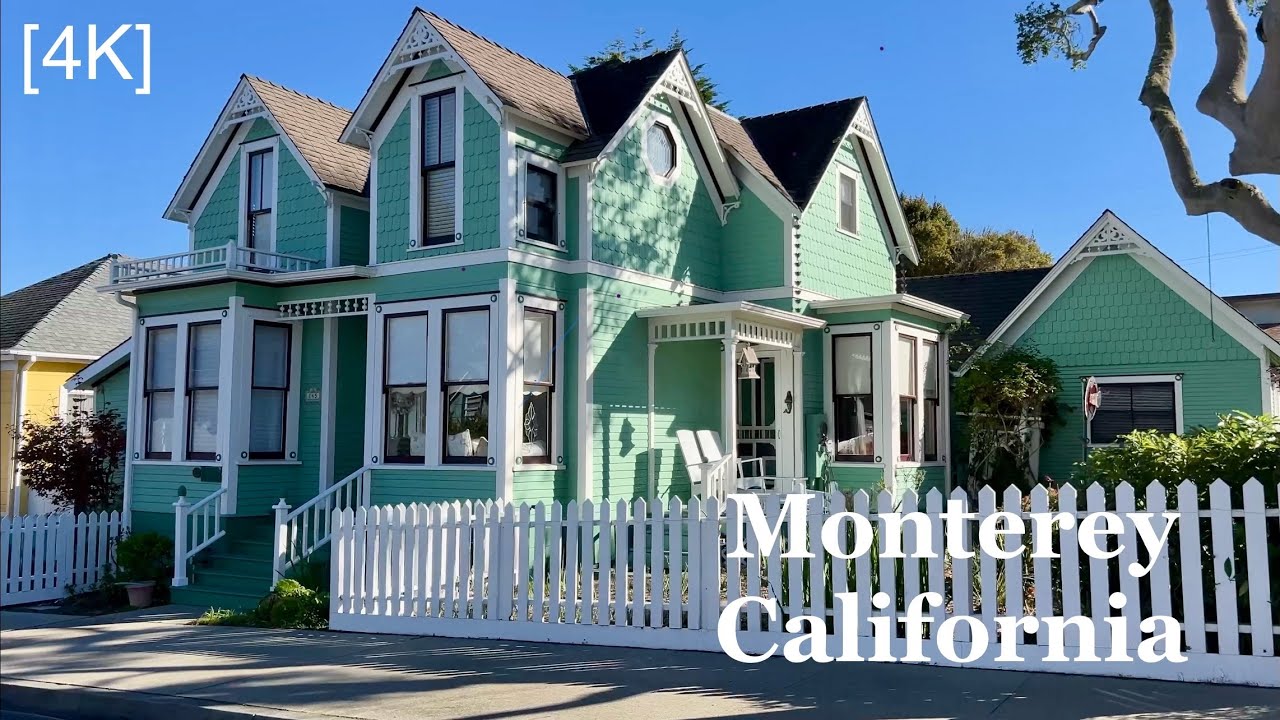 MONTEREY California - driving tour [4K]