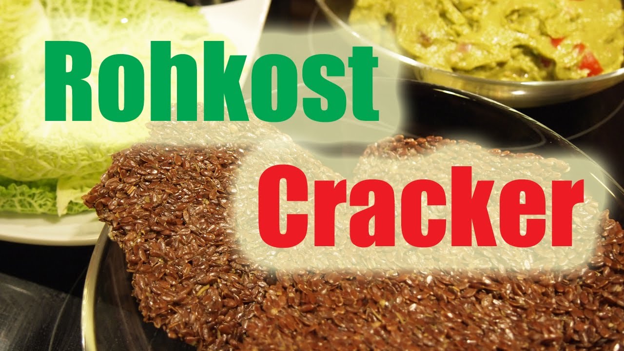 Rohkost Cracker Chips selber machen im Dörrautomat (Sedona) [VEGAN]