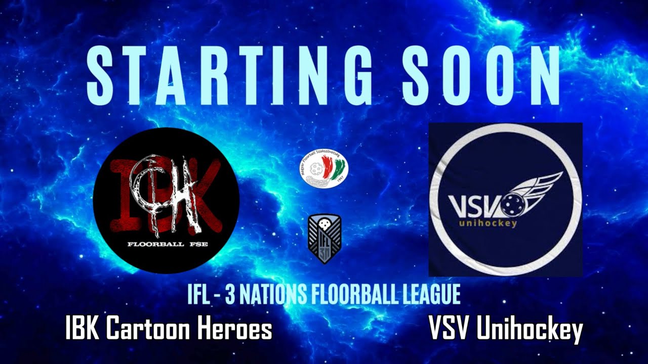 IBK Cartoon Heroes - VSV Unihockey || 24/25 IFL 3 Nations Floorball League - Game day 2