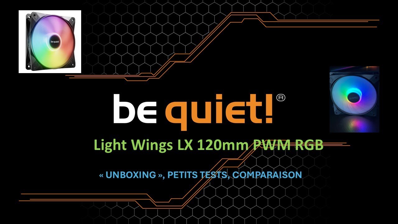 be quiet! Light Wings LX 120mm PWM RGB 