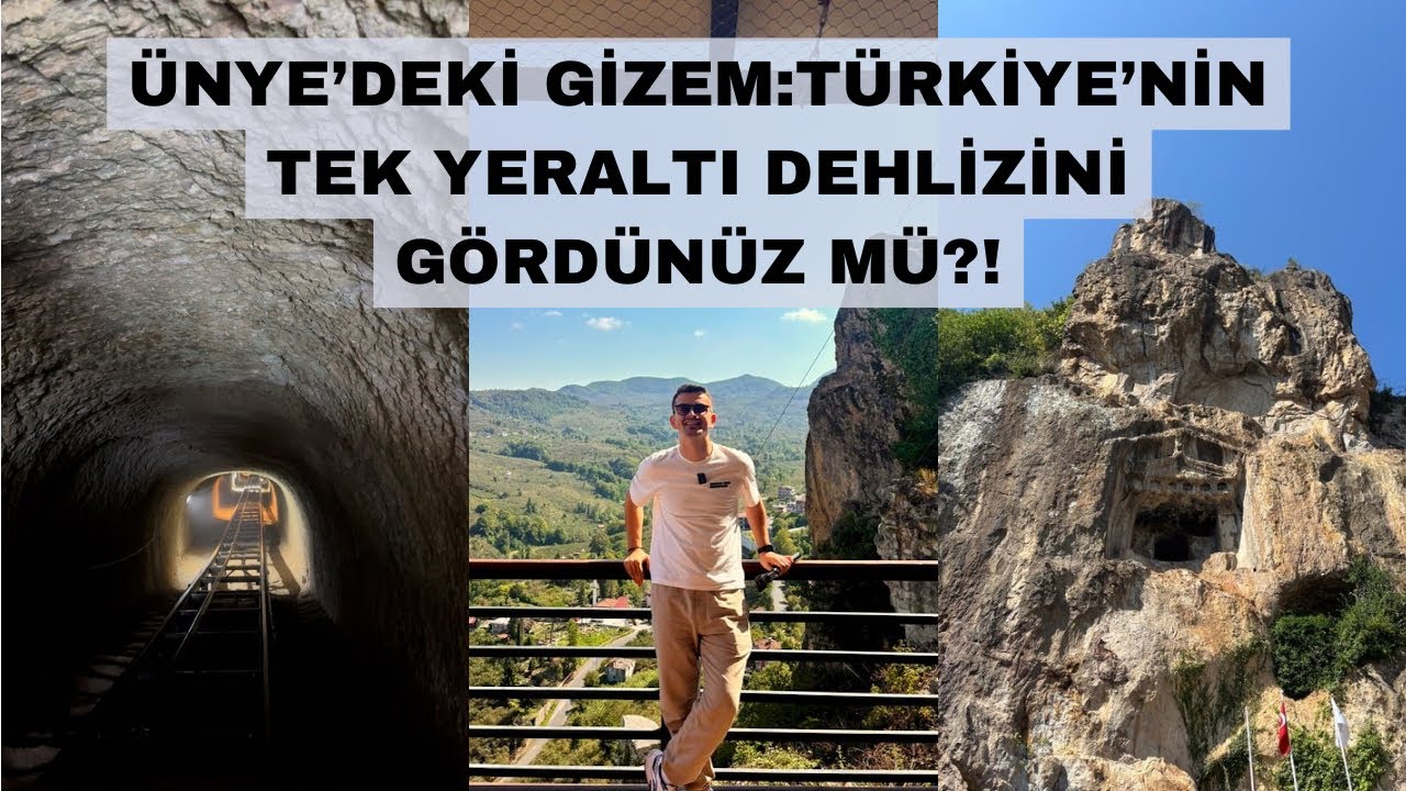 ÜNYE KALESİNİN GİZEMLİ YERALTI DEHLİZLERİNİ GÖRDÜNÜZ MÜ ? #travel #türkiyekeşfet #ordu 